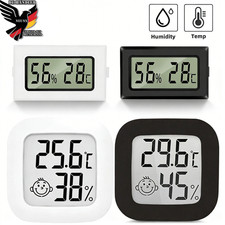 Thermo Hygrometer Digital Thermometer Luftfeuchtigkeit LCD Temperaturmessgerät