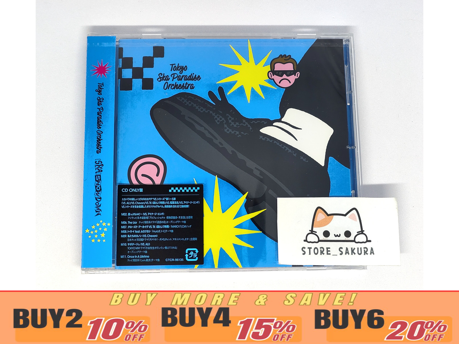 Tokyo Ska Paradise Orchestra [SKA] SHOWDOWN From Japan CD 12tracks OBI