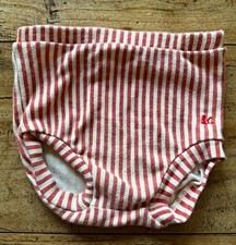 Bobo Choses Striped Red/White Cotton Diaper Cover Training Pants 18-24M