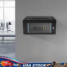 4U Server Cabinet Case Wall Mounted Network Server Data Cabinet Enclosure Rack