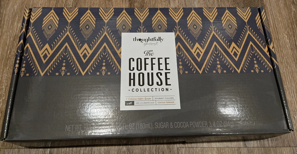 精心周到的美食咖啡吧礼品套装,包括 4 种美味糖浆可 — 第 2/4 张图片