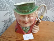 VINTAGE BESWICK TOBY JUG TONY WELLER No 281 DICKENS CHARACTER LARGE 19 CMS HIGH