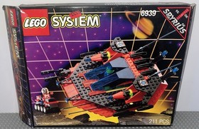 Lego 6939 System Space Spyrius Saucer Centurion Set Vintage Manual Box