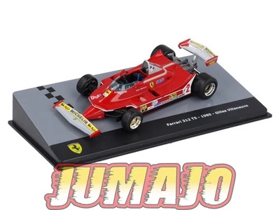 F1F47 Voiture 1/43 CENTAURIA Formule 1 FERRARI 312 T5 1980 #2 G Villeneuve