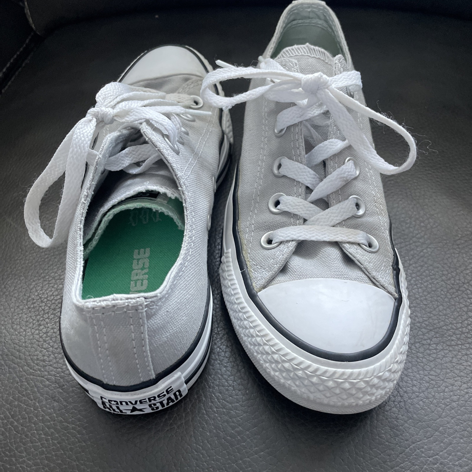 SAOLA Converse All Star grigie basse unisex uomo 4 donna 6