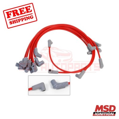MSD Spark Plug Wire Set New fits GMC R3500 87-1991