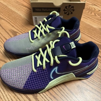 Nike Metcon 8 AMP Deep Purple Volt DV1206-500 Men's Shoes Size 10.5 Nike Refurb