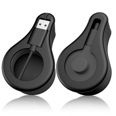 TiMOVO Charger Stand Silicone Compatible with Ring Gen 3 Black 