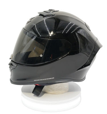 SCORPION EXO-R1 AIR MOTORCYCLE HELMET GLOSS BLACK SIZE SMALL - R1-0033