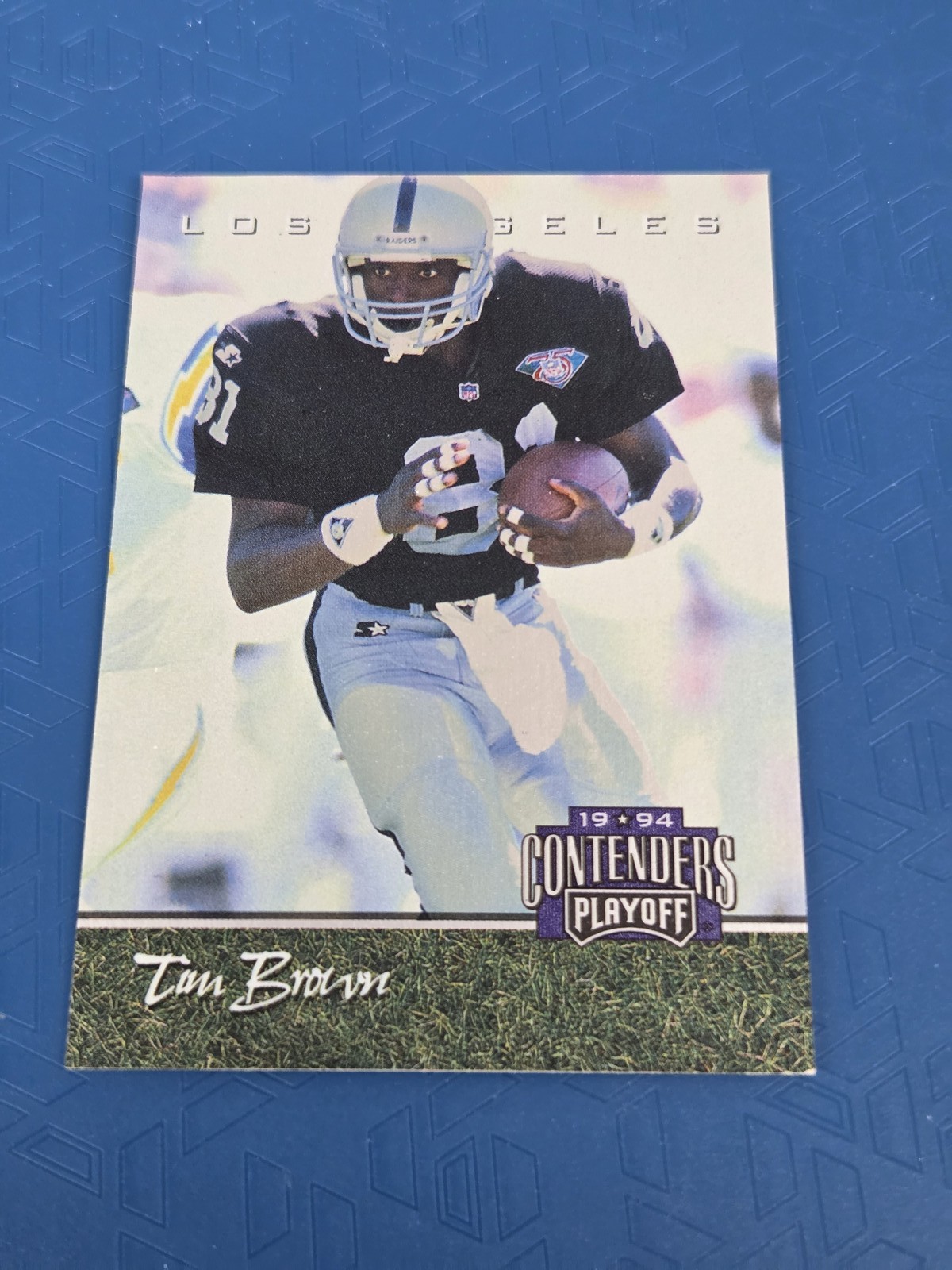 1994 Playoff Contenders #82 Tim Brown Los Angeles Raiders FOOTBALL Card 1K