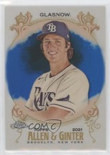 2021 Topps Allen & Ginter Chrome Blue Refractor 106/150 Tyler Glasnow #151 z7h