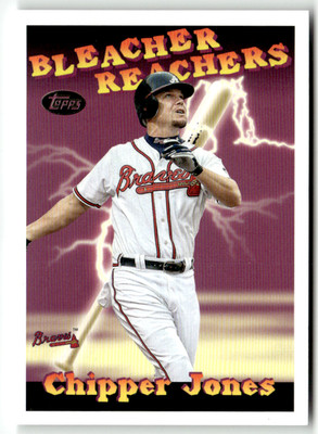 2025 Topps Series One MLB No. BR-20 Chipper Jones Bleacher Reachers