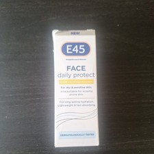 E45 Face Care Daily Protect Face Moisturiser With SPF30 For Dry + Sensitive Skin