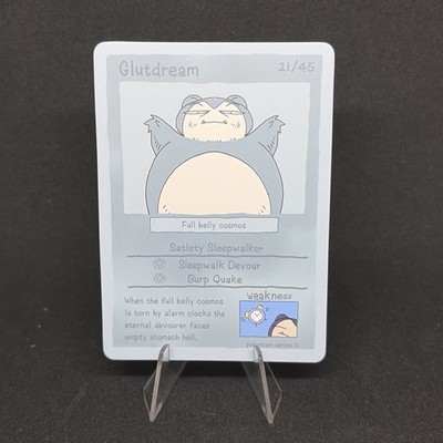 Glutdream 21/45 Snorlax Pokescam V3 Common