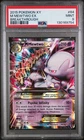 2015 POKEMON XY BREAKTHROUGH #64 M MEWTWO EX PSA 9