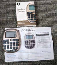 Weight Watchers WW Smart Points Calculator 2017 Gold Working Box Instructions