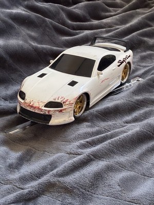 Jada white drift body 10 inch Toyota Supra rc car no controller | eBay