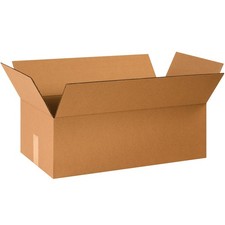 TAPE LOGIC 24x12 1/2x8 Corrugated Boxes, Large, 24L x 12 1/2W x 8H, Pack of 20 