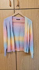 Strickjacke pastell Regenbogenfarben BLIND DA...