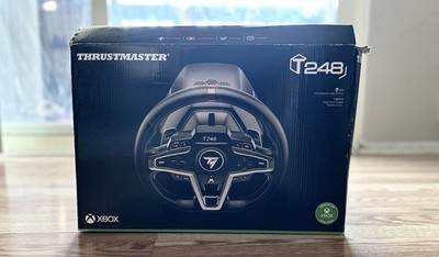 Thrustmaster T248 Wired Racing Wheel & Pedals for Microsoft Xbox, Black/Silver
