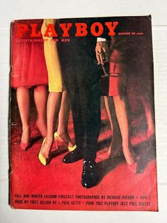Playboy Magazine October 1961