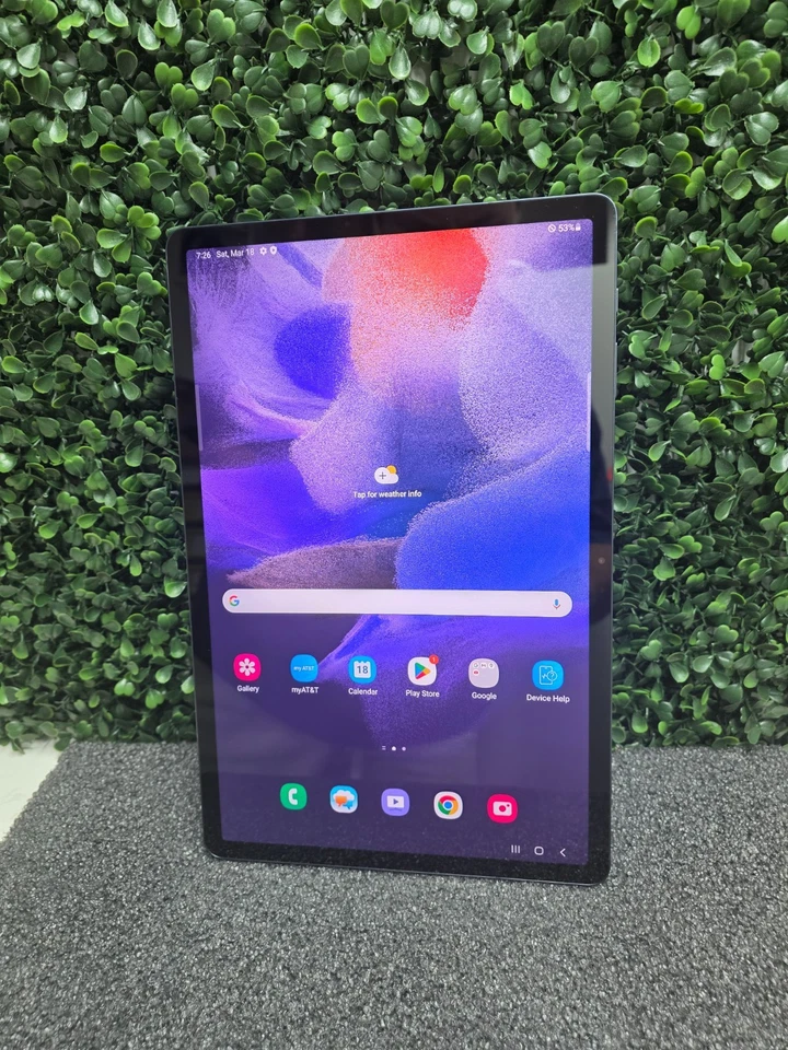 Samsung Galaxy Tab S7 FE 5G (T738U) – 64GB – Unlocked – Mystic Black – 8.5/10 – - Image 2 of 4