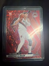 2024-25 Panini Mosaic - Rookies Donovan Clingan #246 Fast Break Red Disco /99