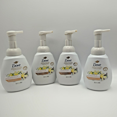 4 PACK--Dove WARM VANILLA & SUGAR CANE Foaming Hand Wash 10.1oz each