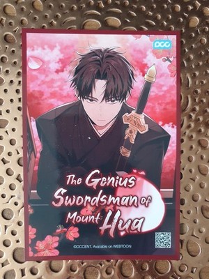 Postkarte The Genius Swordsman Of Mount Hua Anime Manga Merchandise