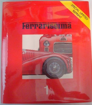 FERRARISSIMA 1 SPECIAL LIMITED REPRINT GIANCENZO MADARO Car Book