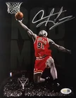 Dennis Rodman Signed METALLIC Photo 8x10  NWO Bulls Worm Autograph HOF JSA HOGAN