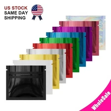 4CustomPrint Glossy 1g Mylar Odor-Proof Resealable Zipper Lock Bags