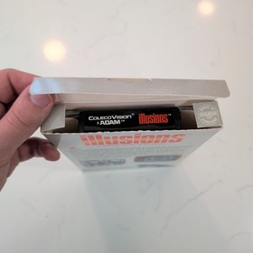 Illusions - (Colecovision, 1984) Box, Manual, Key, & Cartridge 