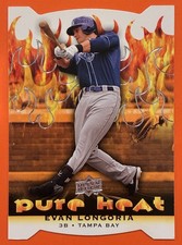 2010 Upper Deck Evan Longoria Pure Heat #PH-6 Baseball Tampa Bay Rays