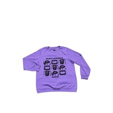 Olivia Rodrigo Vampire Purple Crewneck Sweatshirt Graphic Pop Music Merch XL