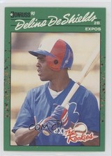 1990 Donruss The Rookies Box Set Delino DeShields #6 11pj