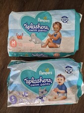 NEW Pampers Splashers Swim Diapers 2 Packs Small  Medium 23 total