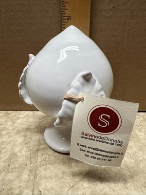 SalvinodeDonatis The Pumo White Ceramic Symbol For Luck Prosperity Fertility New