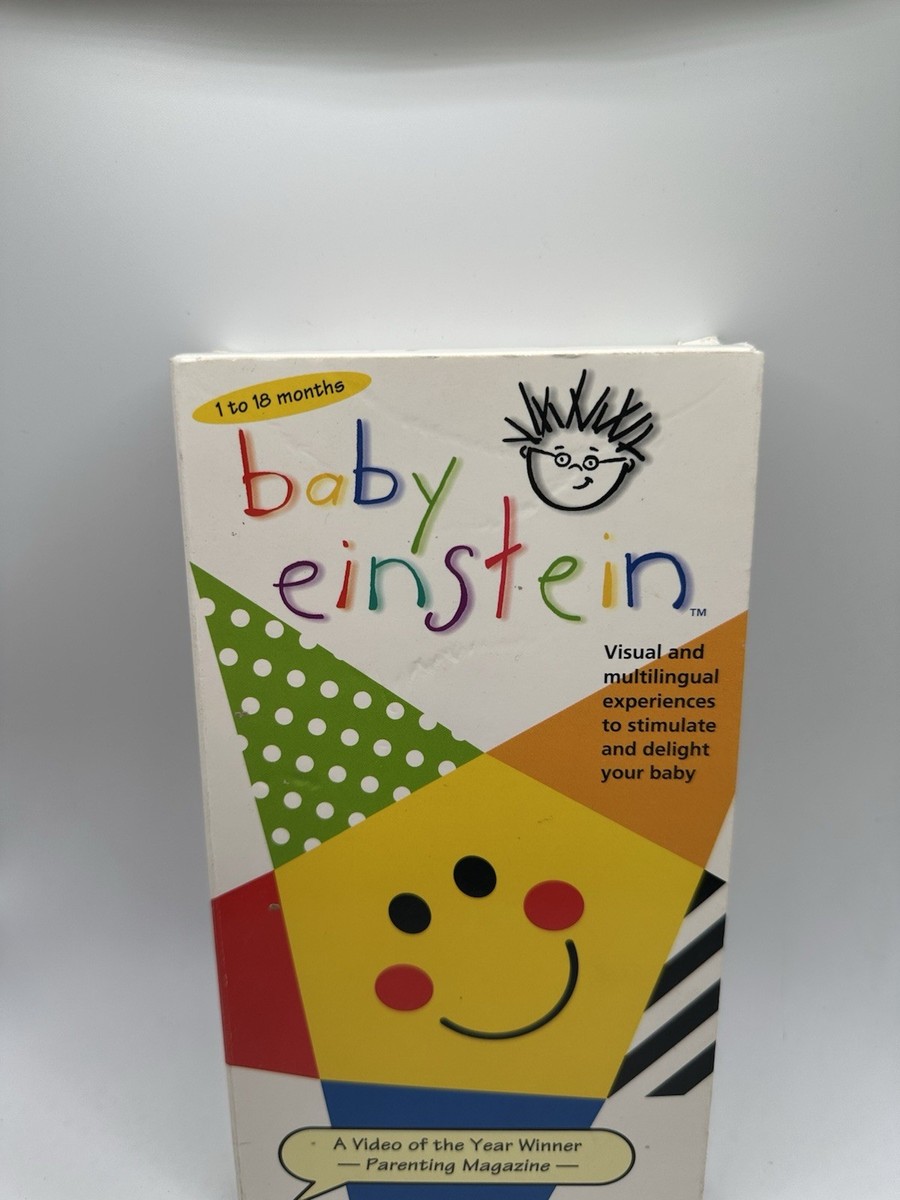 Baby Einstein Language Nursery VHS Tape 1998 Ages 1-18 Months