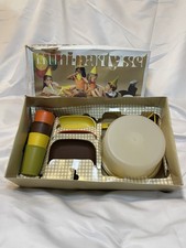 Vintage 1980 Tupperware Toys 10 pc Mini Children s Party Set - IN ORIGINAL BOX