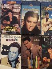 Elvis Presley Movies - 14 VHS Tape Lot