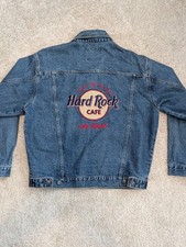 Hard Rock Cafe Denim Jacket Size M