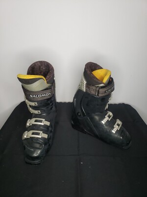 Salomon Prolink Downhill Ski Boots Exps Used 314mm