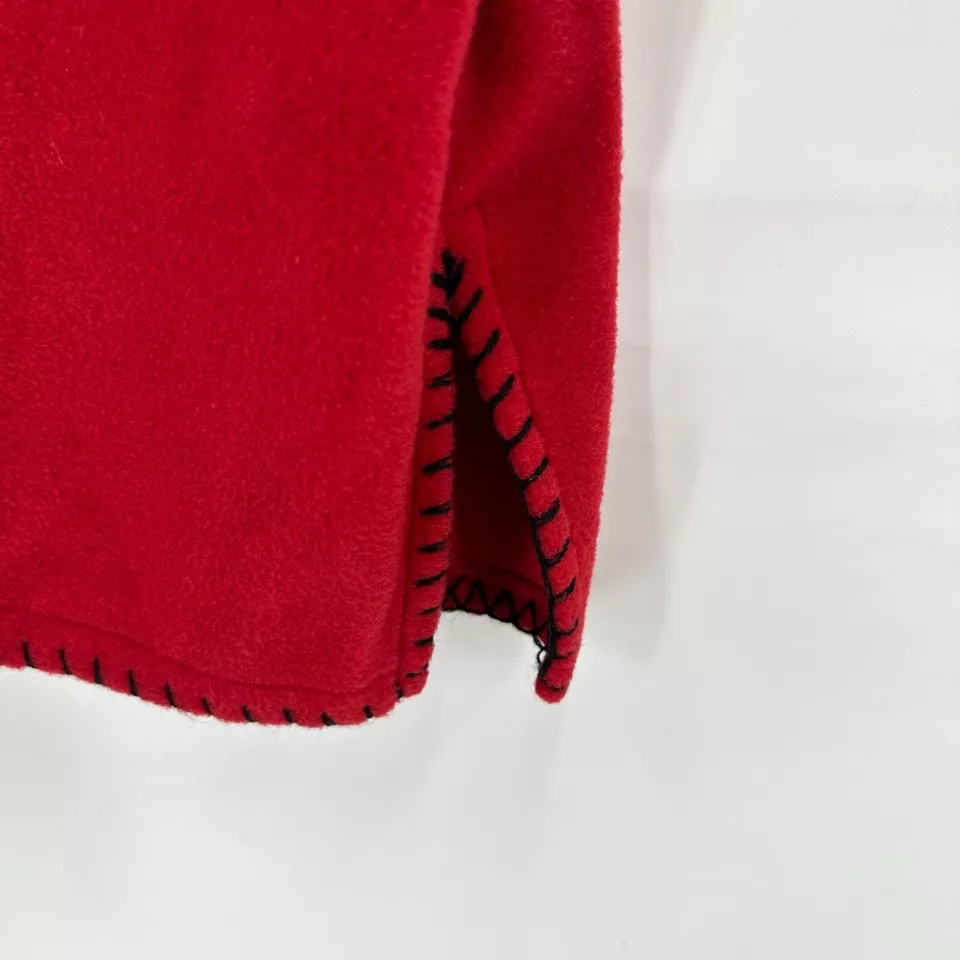 Capacity Knits Sudadera Mujer Pullover Polar Navidad Vacaciones Rojo XL Foto 4 de 4