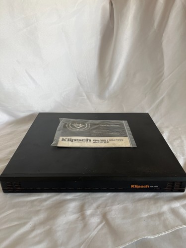 Klipsch KDA-1000 DSP Amplifier