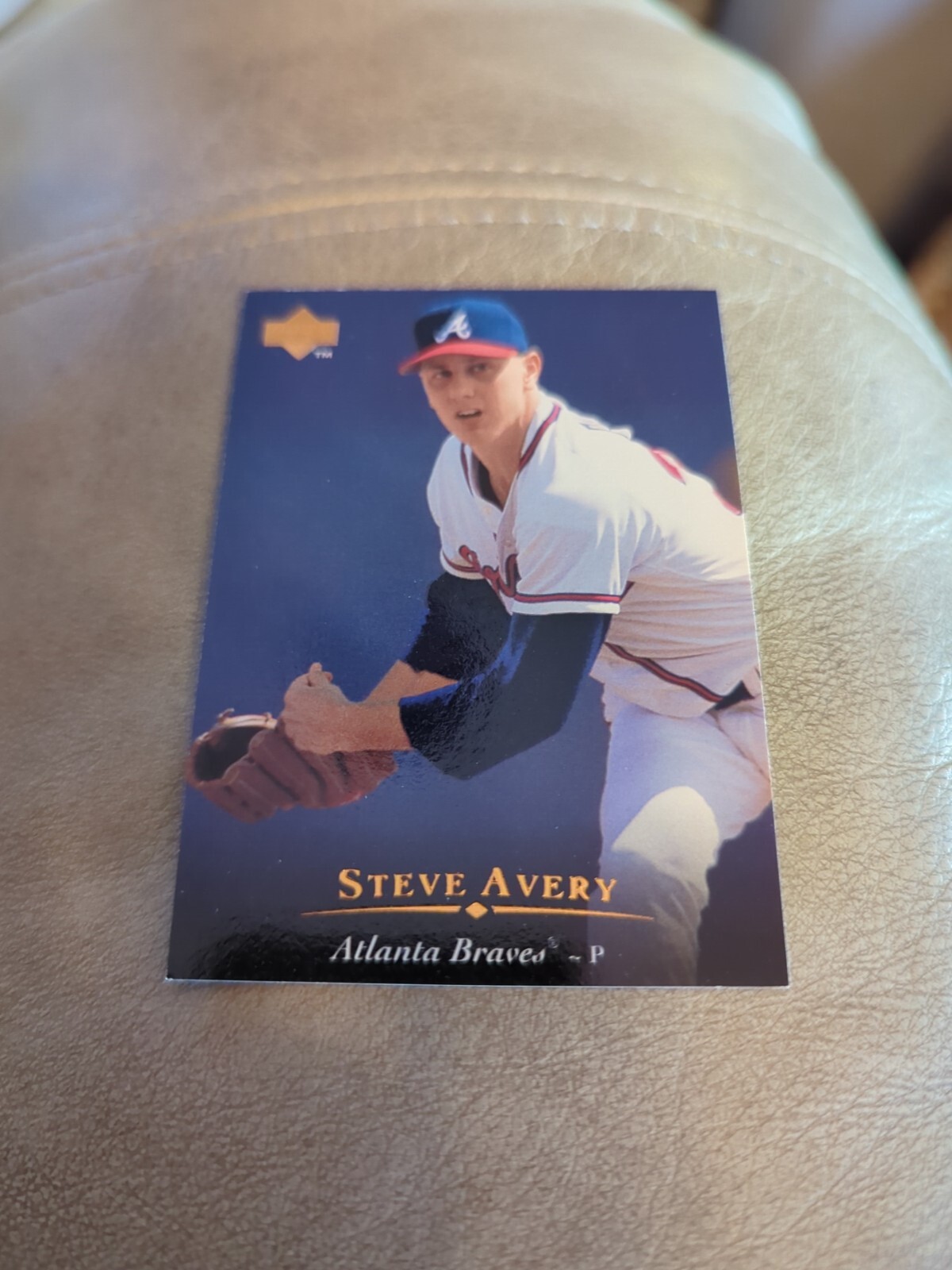 1995 Upper Deck #292 Steve Avery Atlanta Braves