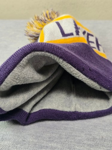 LA Lakers Pom Beanie New Era - Picture 4 of 10
