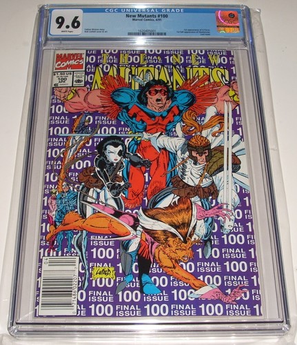 The New Mutants #100 CGC 9.6 NEWSSTAND 1st Appearance of X-Force Shatterstar