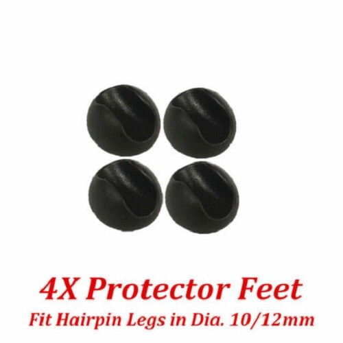 4x Premium Hairpin Table Legs Set for Furniture Bench Desk Table Metal Steel DIY - Picture 5 of 16