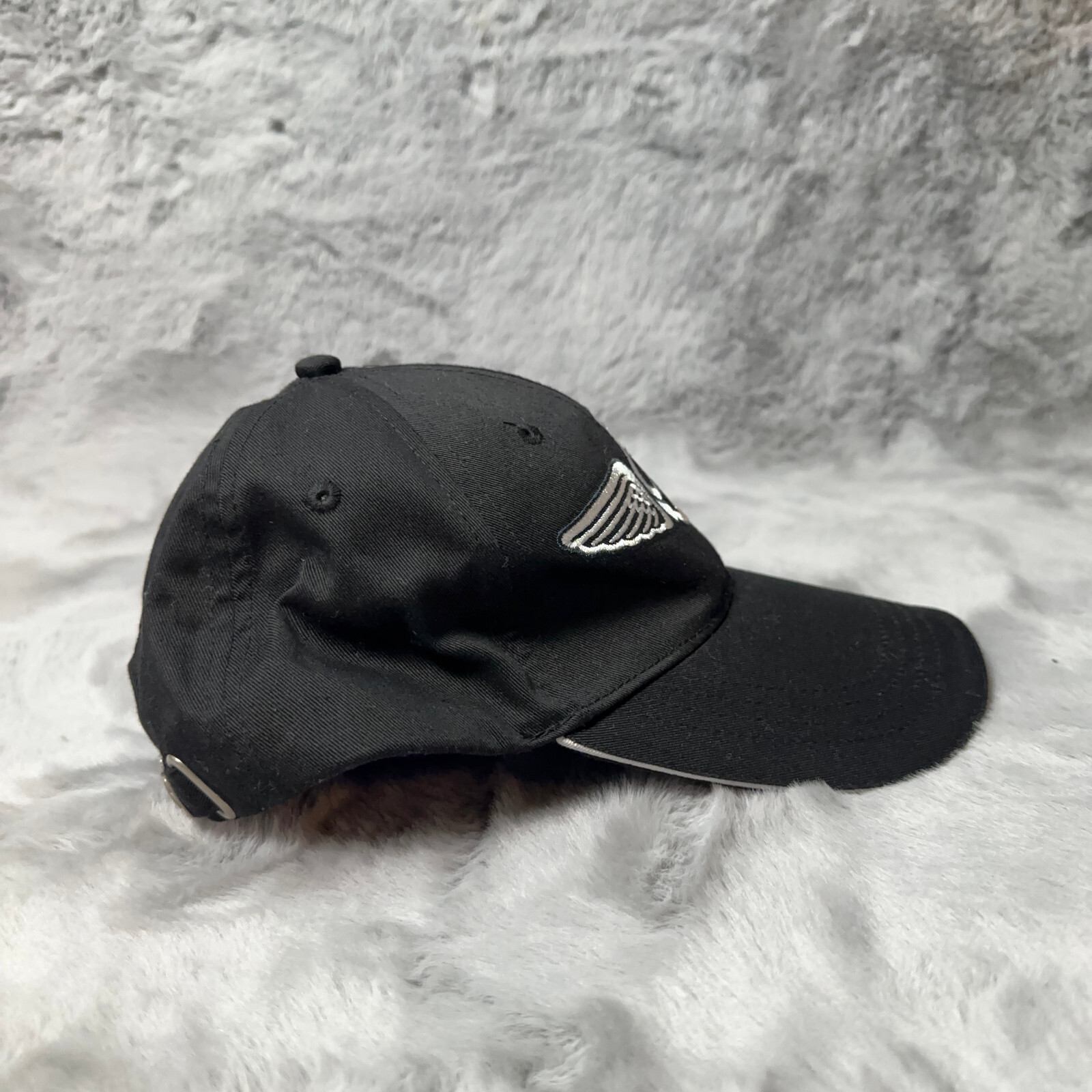 Breitling Hat Black Strapback Adjustable Embroide… - image 5